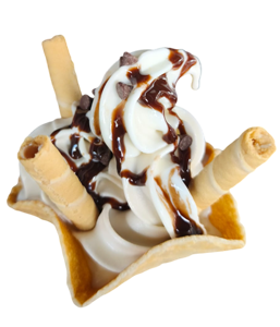 MINI CANASTA CON HELADO SOFT Y PIAZZAS 